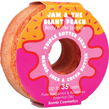 Губка-буфер для тіла Jam & The Giant Peach 163-1 фото