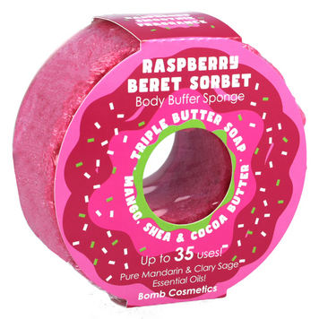 Губка-буфер для тіла Raspberry Beret Sorbet 164-1 фото